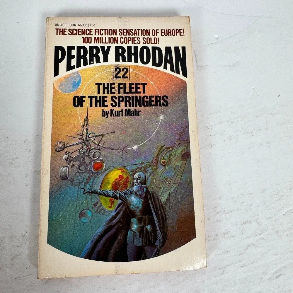Perry Rhodan Sci-Fi Lot 20-24 Ace Books Clark Darlton K.H. Scheer Kurt Mahr